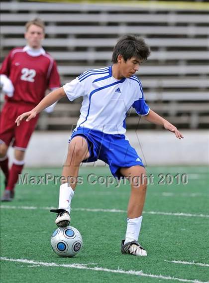 Thumbnail 2 in Plano vs Adamson (Garland ISD Tournament) photogallery.