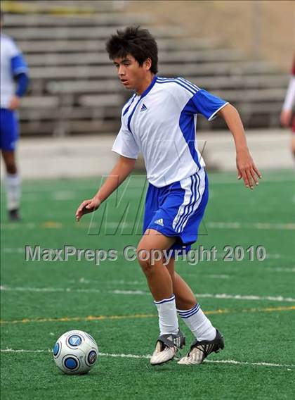 Thumbnail 3 in Plano vs Adamson (Garland ISD Tournament) photogallery.