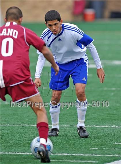 Thumbnail 3 in Plano vs Adamson (Garland ISD Tournament) photogallery.