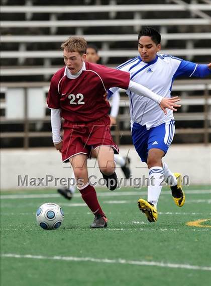 Thumbnail 2 in Plano vs Adamson (Garland ISD Tournament) photogallery.