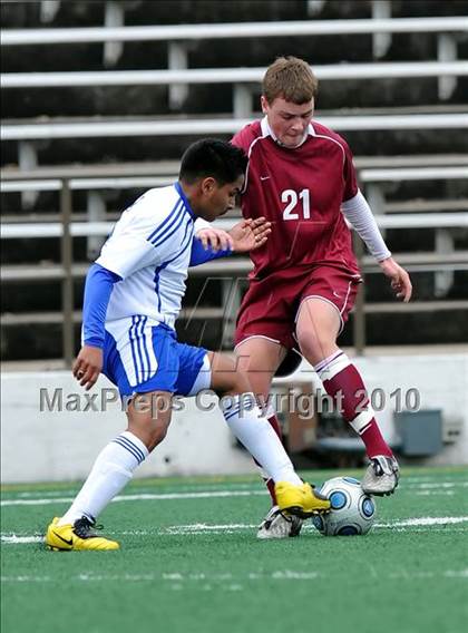 Thumbnail 2 in Plano vs Adamson (Garland ISD Tournament) photogallery.