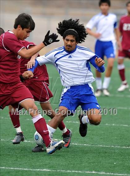 Thumbnail 3 in Plano vs Adamson (Garland ISD Tournament) photogallery.