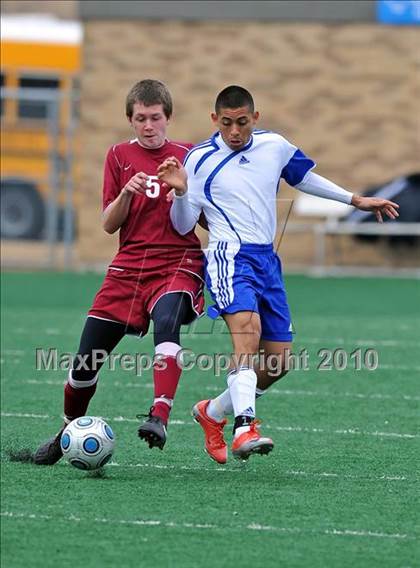 Thumbnail 3 in Plano vs Adamson (Garland ISD Tournament) photogallery.