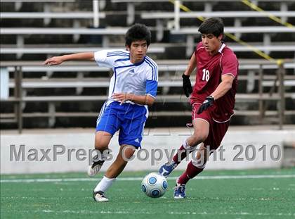Thumbnail 2 in Plano vs Adamson (Garland ISD Tournament) photogallery.