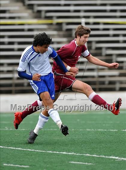Thumbnail 3 in Plano vs Adamson (Garland ISD Tournament) photogallery.