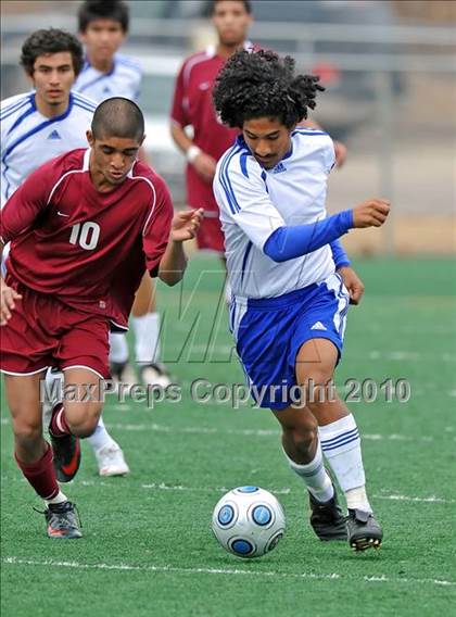 Thumbnail 2 in Plano vs Adamson (Garland ISD Tournament) photogallery.
