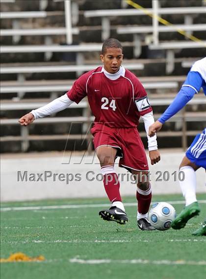 Thumbnail 3 in Plano vs Adamson (Garland ISD Tournament) photogallery.