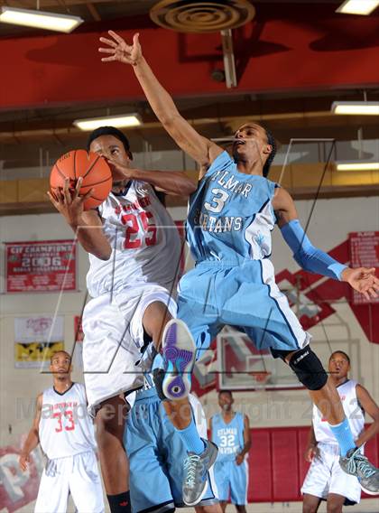 Thumbnail 3 in Leuzinger vs. Sylmar (Rose City Roundball Classic) photogallery.