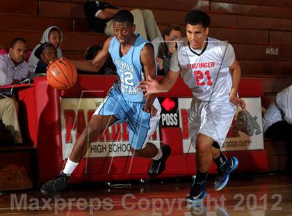 Thumbnail 1 in Leuzinger vs. Sylmar (Rose City Roundball Classic) photogallery.