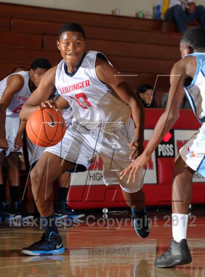 Thumbnail 3 in Leuzinger vs. Sylmar (Rose City Roundball Classic) photogallery.