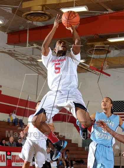 Thumbnail 3 in Leuzinger vs. Sylmar (Rose City Roundball Classic) photogallery.