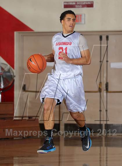 Thumbnail 1 in Leuzinger vs. Sylmar (Rose City Roundball Classic) photogallery.