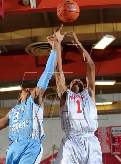 Thumbnail 2 in Leuzinger vs. Sylmar (Rose City Roundball Classic) photogallery.