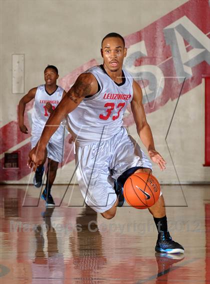 Thumbnail 2 in Leuzinger vs. Sylmar (Rose City Roundball Classic) photogallery.