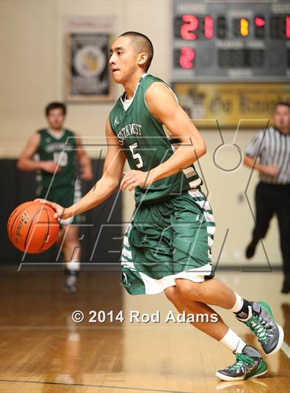 Thumbnail 3 in Lincoln Southwest vs. Lincoln Northeast (Heartland Athletic Conference Tournament) photogallery.