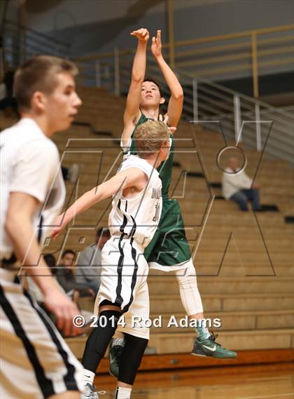 Thumbnail 1 in Lincoln Southwest vs. Lincoln Northeast (Heartland Athletic Conference Tournament) photogallery.