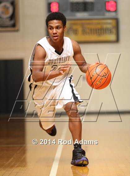 Thumbnail 2 in Lincoln Southwest vs. Lincoln Northeast (Heartland Athletic Conference Tournament) photogallery.