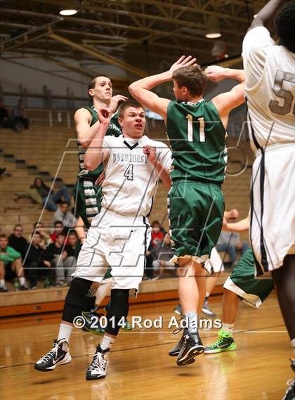 Thumbnail 1 in Lincoln Southwest vs. Lincoln Northeast (Heartland Athletic Conference Tournament) photogallery.