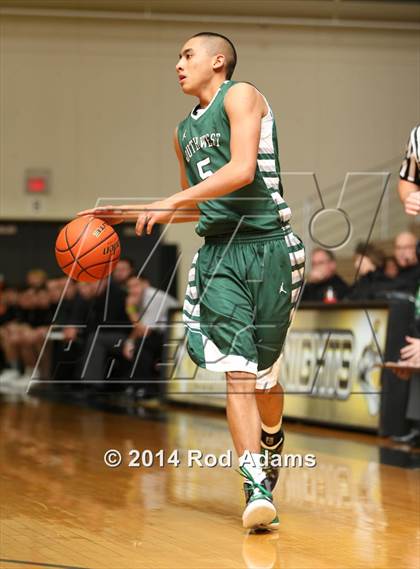 Thumbnail 2 in Lincoln Southwest vs. Lincoln Northeast (Heartland Athletic Conference Tournament) photogallery.