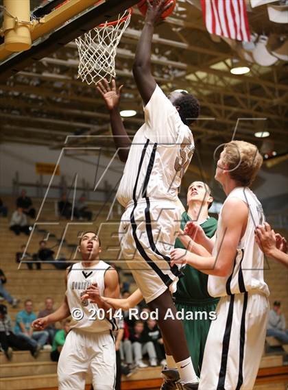 Thumbnail 2 in Lincoln Southwest vs. Lincoln Northeast (Heartland Athletic Conference Tournament) photogallery.
