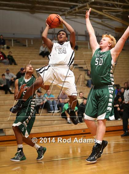 Thumbnail 3 in Lincoln Southwest vs. Lincoln Northeast (Heartland Athletic Conference Tournament) photogallery.
