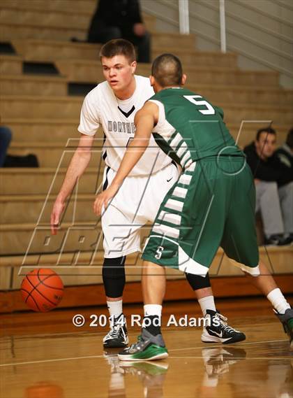 Thumbnail 2 in Lincoln Southwest vs. Lincoln Northeast (Heartland Athletic Conference Tournament) photogallery.