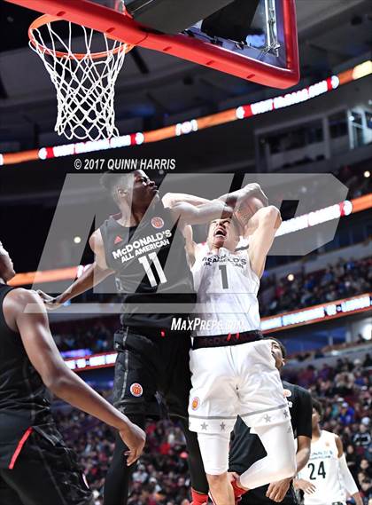 Thumbnail 2 in McDonald's All-American Game (East vs. West) photogallery.