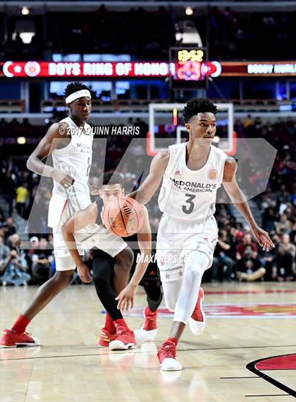 Thumbnail 1 in McDonald's All-American Game (East vs. West) photogallery.