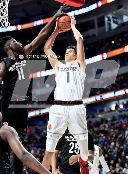 Thumbnail 2 in McDonald's All-American Game (East vs. West) photogallery.