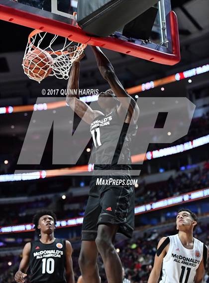 Thumbnail 2 in McDonald's All-American Game (East vs. West) photogallery.