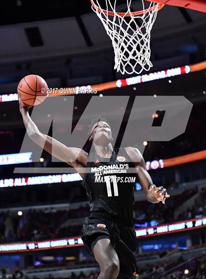 Thumbnail 3 in McDonald's All-American Game (East vs. West) photogallery.