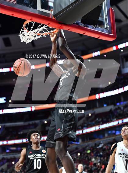 Thumbnail 3 in McDonald's All-American Game (East vs. West) photogallery.