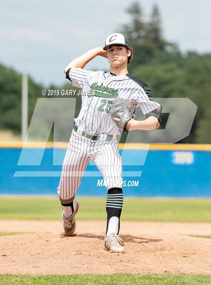 Thumbnail 3 in Bear River vs. Colfax (Game 2 - CIF SJS D5 Final) photogallery.