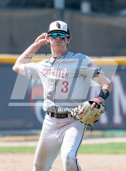 Thumbnail 3 in Bear River vs. Colfax (Game 2 - CIF SJS D5 Final) photogallery.