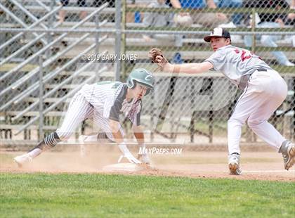 Thumbnail 2 in Bear River vs. Colfax (Game 2 - CIF SJS D5 Final) photogallery.