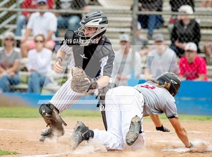 Thumbnail 2 in Bear River vs. Colfax (Game 2 - CIF SJS D5 Final) photogallery.