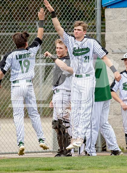 Thumbnail 2 in Bear River vs. Colfax (Game 2 - CIF SJS D5 Final) photogallery.