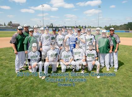 Thumbnail 1 in Bear River vs. Colfax (Game 2 - CIF SJS D5 Final) photogallery.