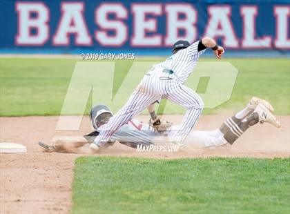 Thumbnail 3 in Bear River vs. Colfax (Game 2 - CIF SJS D5 Final) photogallery.