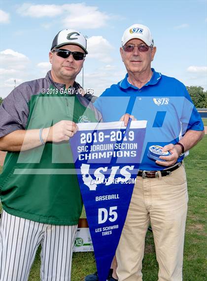Thumbnail 2 in Bear River vs. Colfax (Game 2 - CIF SJS D5 Final) photogallery.