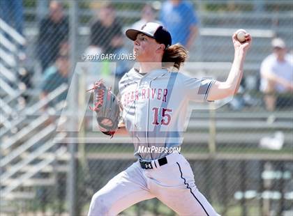 Thumbnail 3 in Bear River vs. Colfax (Game 2 - CIF SJS D5 Final) photogallery.