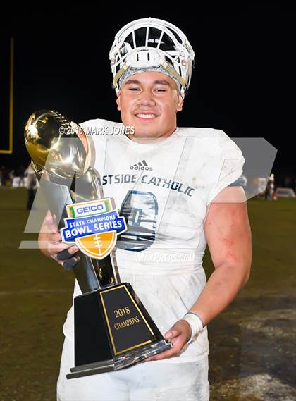 Thumbnail 2 in Eastside Catholic @ Centennial (GEICO State Champions Bowl Series)  photogallery.