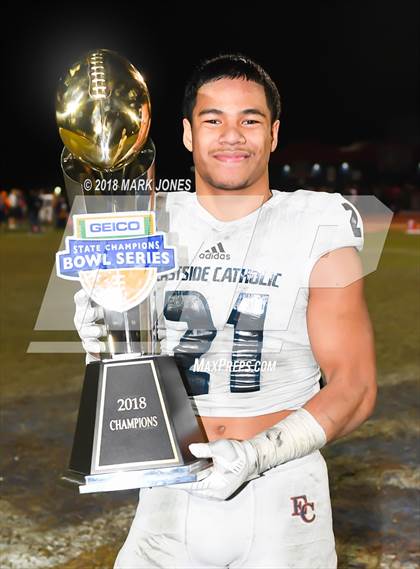 Thumbnail 3 in Eastside Catholic @ Centennial (GEICO State Champions Bowl Series)  photogallery.