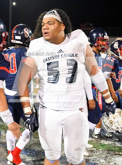 Thumbnail 2 in Eastside Catholic @ Centennial (GEICO State Champions Bowl Series)  photogallery.