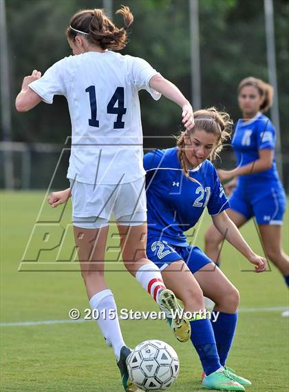 Thumbnail 3 in Whiteville vs. Raleigh Charter (NCHSAA 1A Semifinal) photogallery.