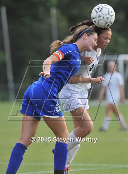 Thumbnail 2 in Whiteville vs. Raleigh Charter (NCHSAA 1A Semifinal) photogallery.