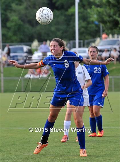 Thumbnail 3 in Whiteville vs. Raleigh Charter (NCHSAA 1A Semifinal) photogallery.
