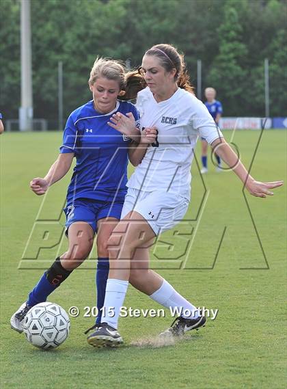 Thumbnail 2 in Whiteville vs. Raleigh Charter (NCHSAA 1A Semifinal) photogallery.