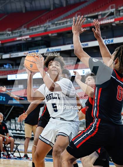 Thumbnail 2 in Higley vs Mater Academy East Las Vegas (Section 7 Tournament) photogallery.