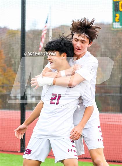 Thumbnail 1 in Cornwall Central vs. Scarsdale (NYSPHSAA Class AA Regiomal Final) photogallery.